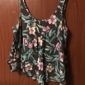 American eagle aloha top size small